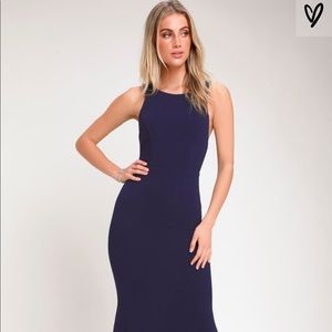 Lulu’s Dream About You Backless Maxi Dress